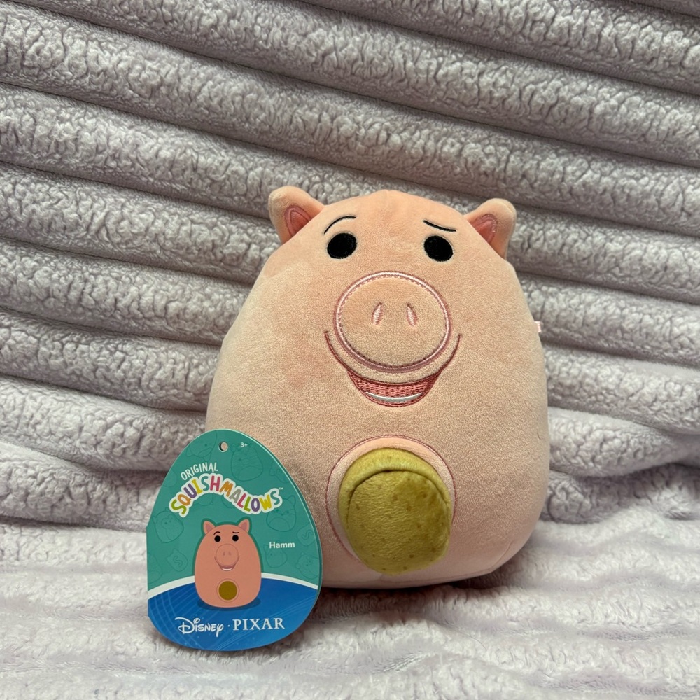 Disney Pixar Hamm 7” Squishmallow